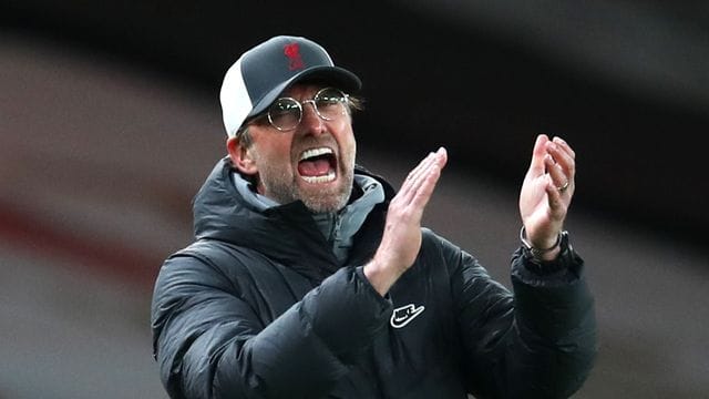 "Wenn wir merken, dass es möglich ist, dann haben wir eine Chance", sagt Liverpools Trainer Jürgen Klopp. "Wenn wir merken, dass es möglich ist, dann haben wir eine Chance", sagt Liverpools Trainer Jürgen Klopp.