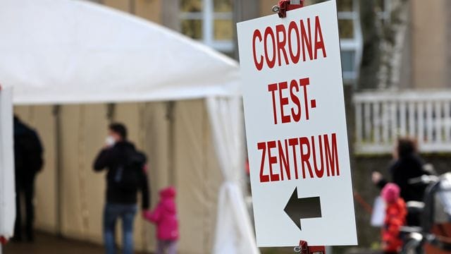 Das Corona Test-Zentrum der Universitätsmedizin in Rostock.