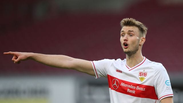 VfB-Torjäger Sasa Kalajdzic soll von anderen Clubs umworben sein.
