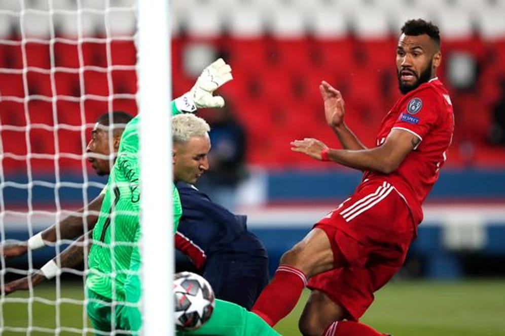 Der Treffer von Eric Maxim Choupo-Moting (r) war für den FC Bayern zu wenig.