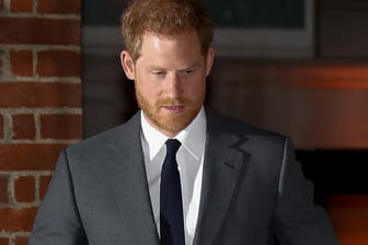 Prinz Harry: Der Enkel der Queen ist seit Sonntag in Großbritannien.