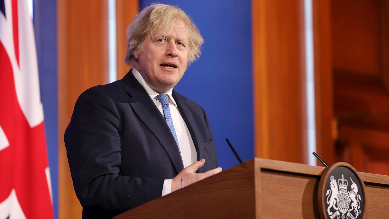 Premierminister Boris Johnson: Großbritannien streitet die Vorwürfe, Impfstoff zurückzuhalten, ab.