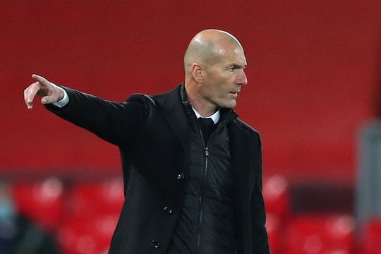 Zinedine Zidane lobte seine Spieler.