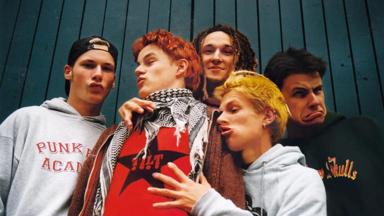 Die Punkrocker im Jahr 1996: In knapp 30 Jahren Bandgeschichte spielten die gebürtigen Westfalen Konzerte in 21 Ländern.