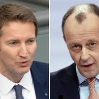 Patrick Sensburg (l) und Friedrich Merz: Beide wollen für das Hochsauerland in den Bundestag.