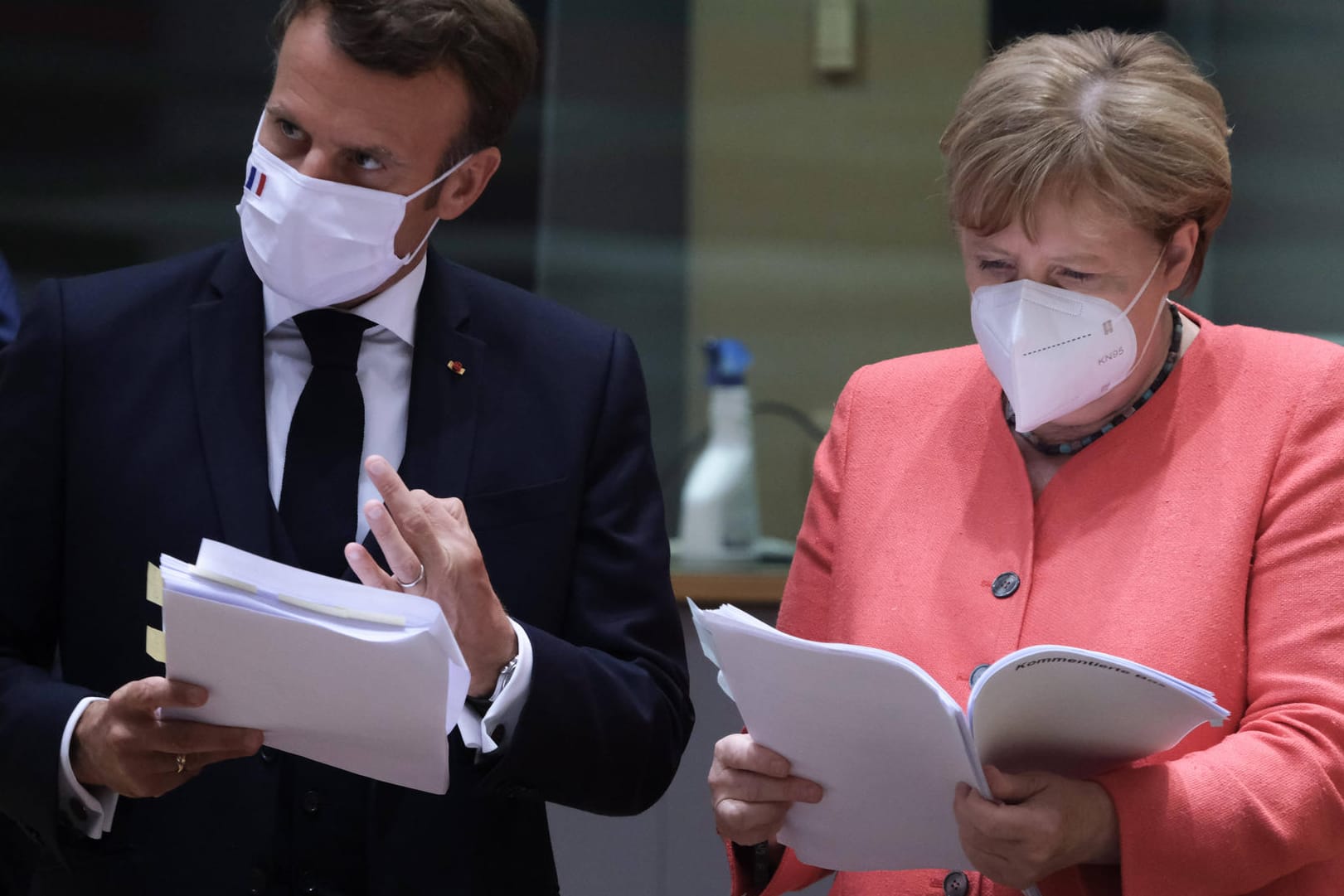 Emmanuel Macron und Angela Merkel: Frankreichs Präsident und die deutsche Bundeskanzlerin treffen sich am Freitag zu einem Klimagipfel.