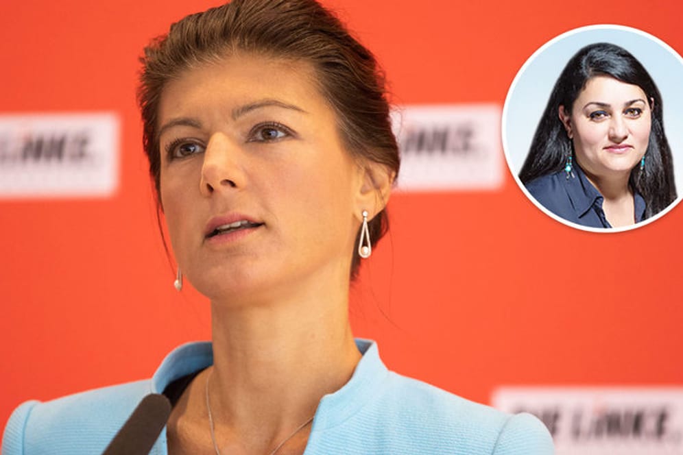 Sahra Wagenknecht: Die Linken-Politikerin scheint aus der Zeit gefallen zu sein, meint Kolumnistin Lamya Kaddor.