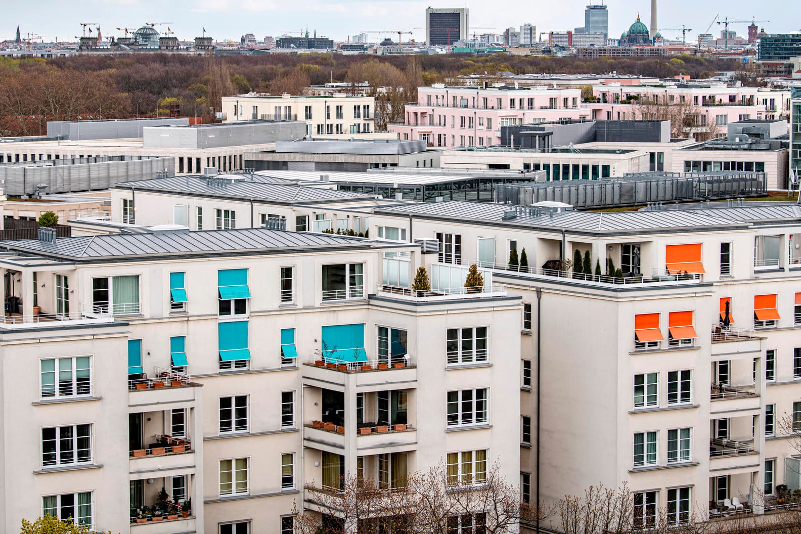 Wohnungen in Berlin (Symbolbild): Das Bundesverfassungsgericht hat den Mietendeckel gekippt.