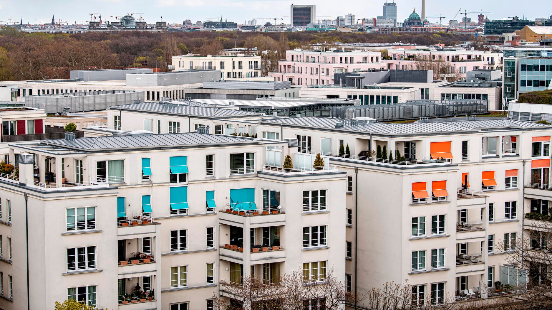 Wohnungen in Berlin (Symbolbild): Das Bundesverfassungsgericht hat den Mietendeckel gekippt.