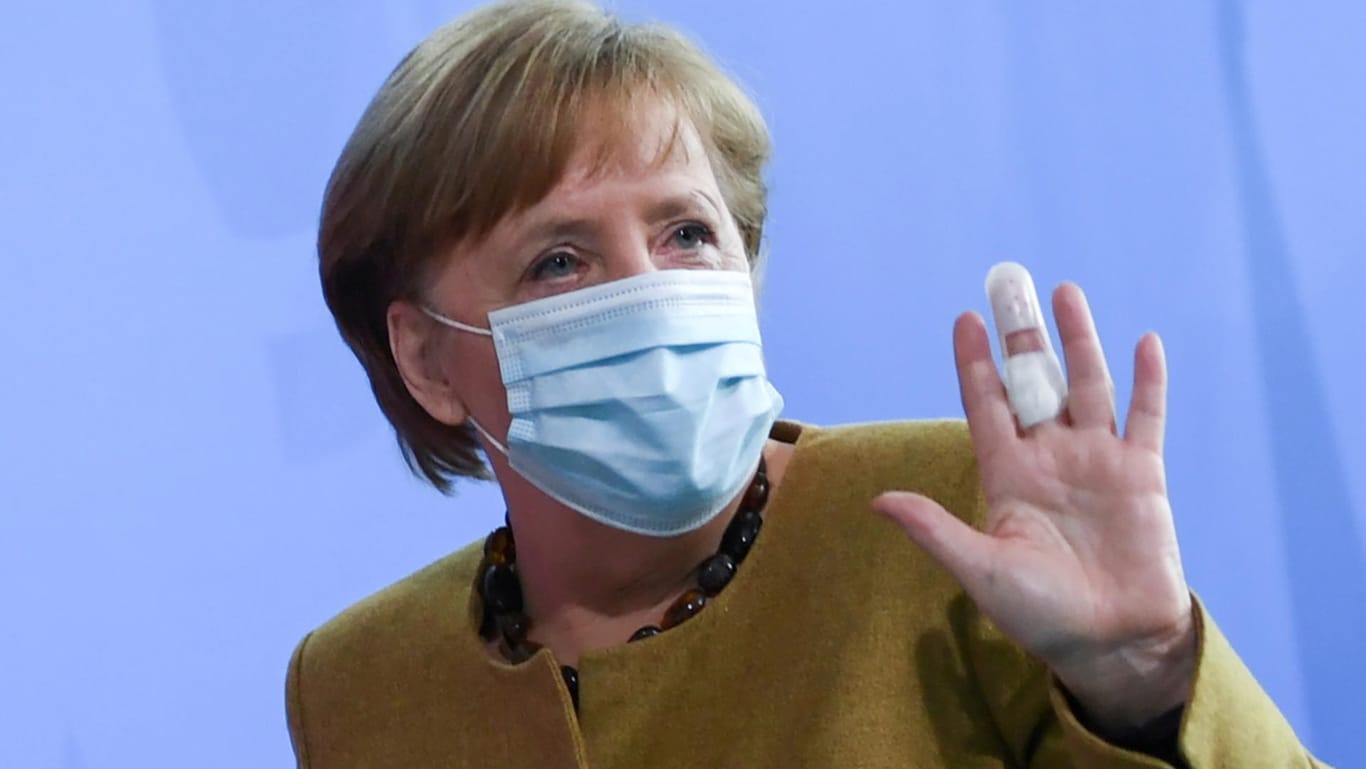Angela Merkel: Die Bundeskanzlerin will sich am Freitag impfen lassen.
