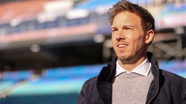 Leipzigs Trainer Julian Nagelsmann trifft auf seinen alten Club Hoffenheim. Leipzigs Trainer Julian Nagelsmann trifft auf seinen alten Club Hoffenheim.
