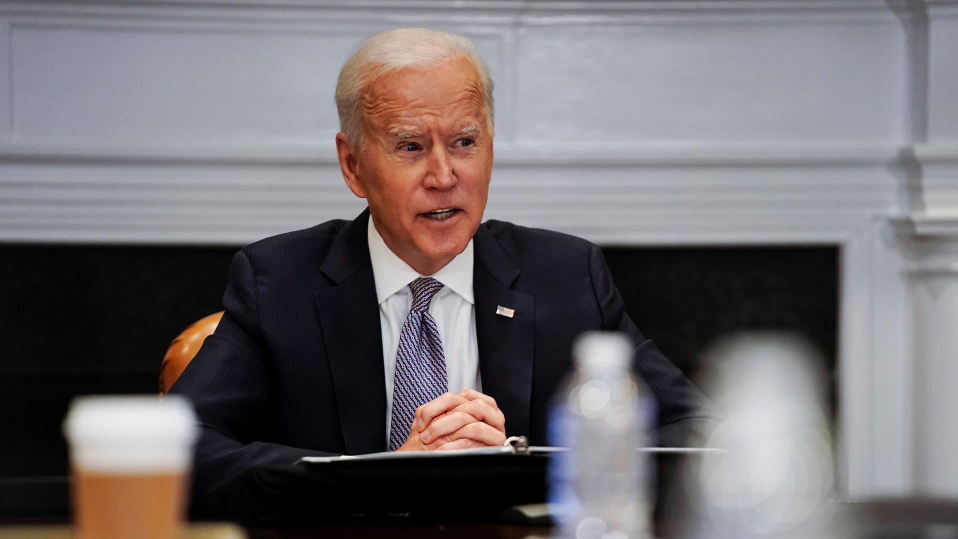 Joe Biden: Die US-Regierung reagierte mit Sanktionen auf einen Hackangriff aus Russland.