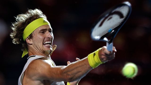 Aus im Achatelfinale von Monte Carlo: Alexander Zverev in Aktion. Aus im Achatelfinale von Monte Carlo: Alexander Zverev in Aktion.