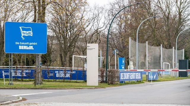 Wurde für ein "vorbildliches Hygienekonzept" gelobt: Bundesligist Hertha BSC. Wurde für ein "vorbildliches Hygienekonzept" gelobt: Bundesligist Hertha BSC.
