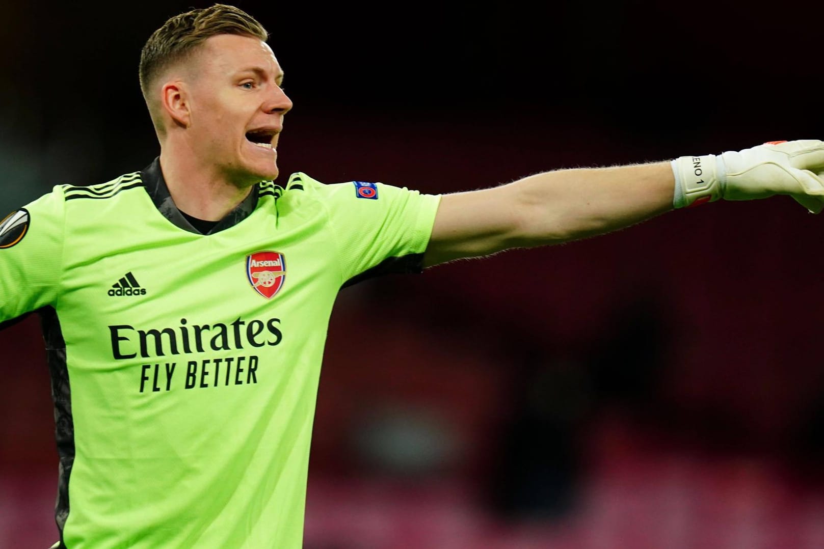 Bernd Leno: Der Keeper steht mit Arsenal im Halbfinale der Europa League.