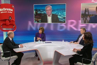 Talkrunde bei "Maybrit Illner": Der FDP-Chef fordert Änderungen bei der geplanten Notbremse.