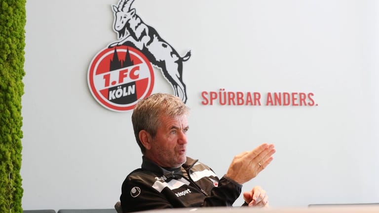 Übergangs-Trainer Friedhelm Funkel: Der 67-Jährige hat dem FC Köln bis zum Saisonende zugesagt.