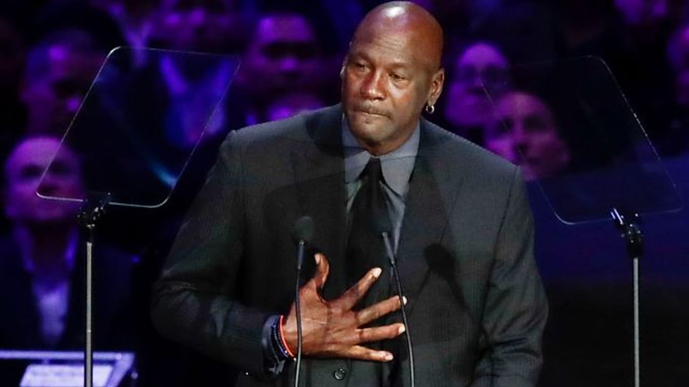 Ex-NBA-Star Michael Jordan nahm schon an der Trauerfeier für Kobe Bryant teil.