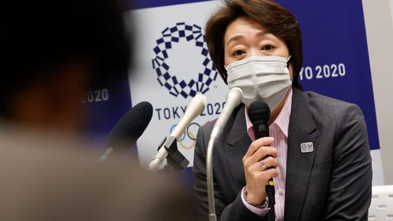 Trotz stark steigender Corona-Infektionszahlen in Japan schloss OK-Präsidentin Seiko Hashimoto eine Olympia-Absage aus.