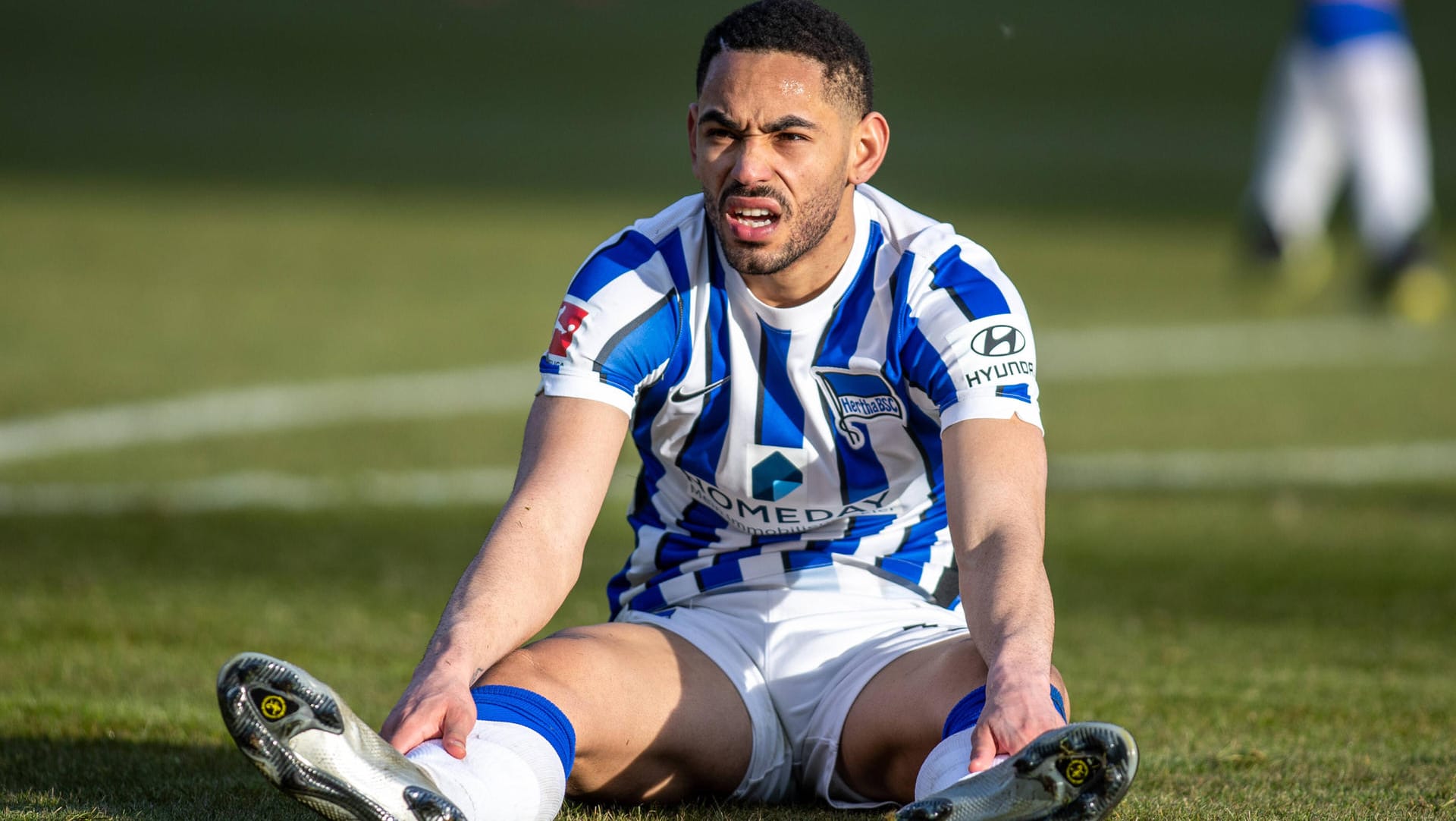 Matheus Cunha: Der Brasilianer von Hertha BSC wird mit seinem Team am Sonntag nicht auf dem Platz stehen.