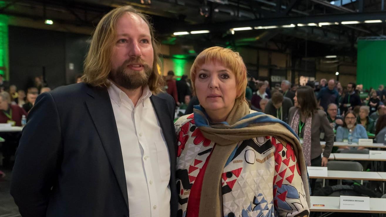 Anton Hofreiter und Claudia Roth.