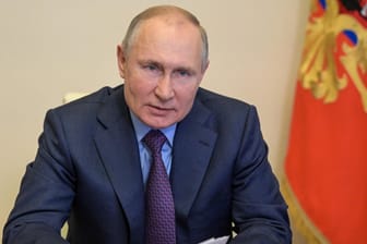 Der russische Präsident Wladimir Putin: Ausbau Er sei zum Ausbau der Gespräche bereit, wenn US-Präsident Biden ebenso dazu bereit sei.
