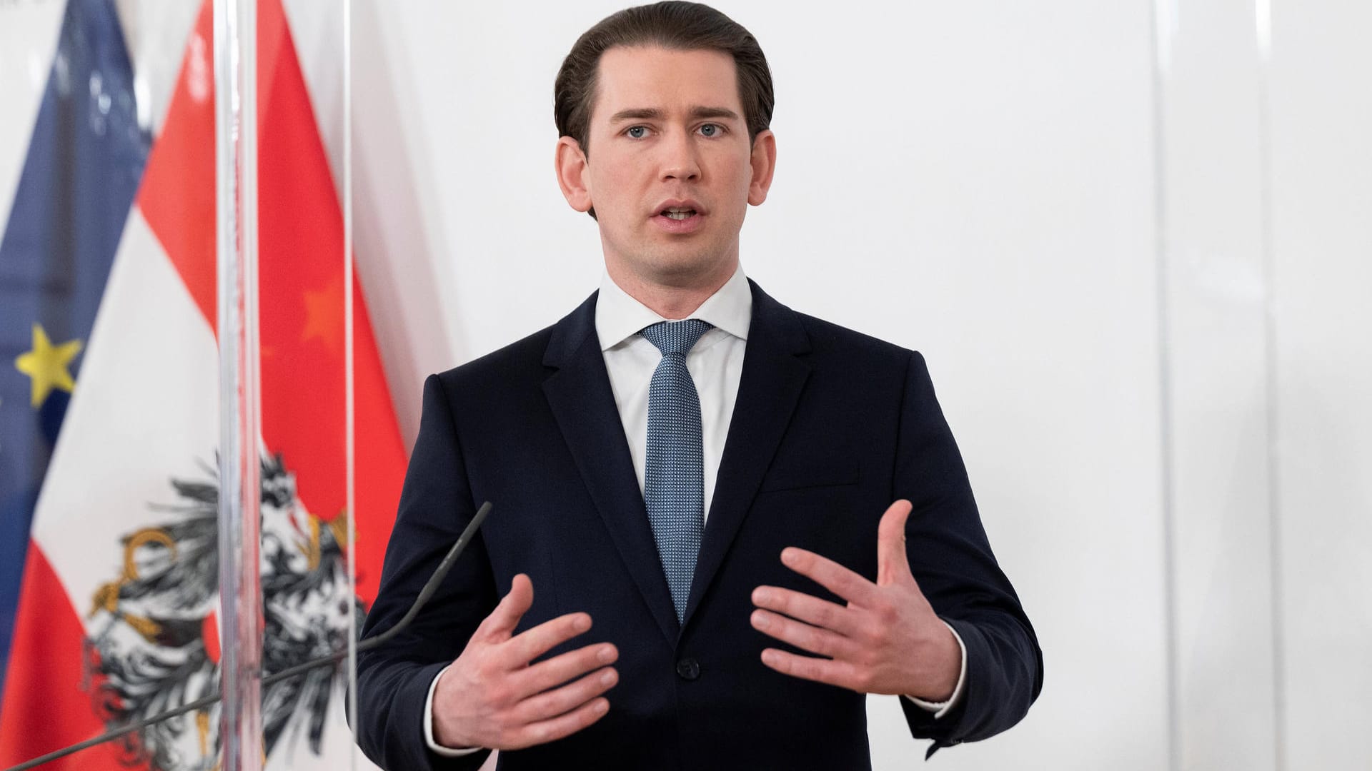 Österreichs Kanzler Sebastian Kurz: Mit Öffnungsschritten und einem Schutzkonzept will er allen Branchen eine Perspektive bieten.