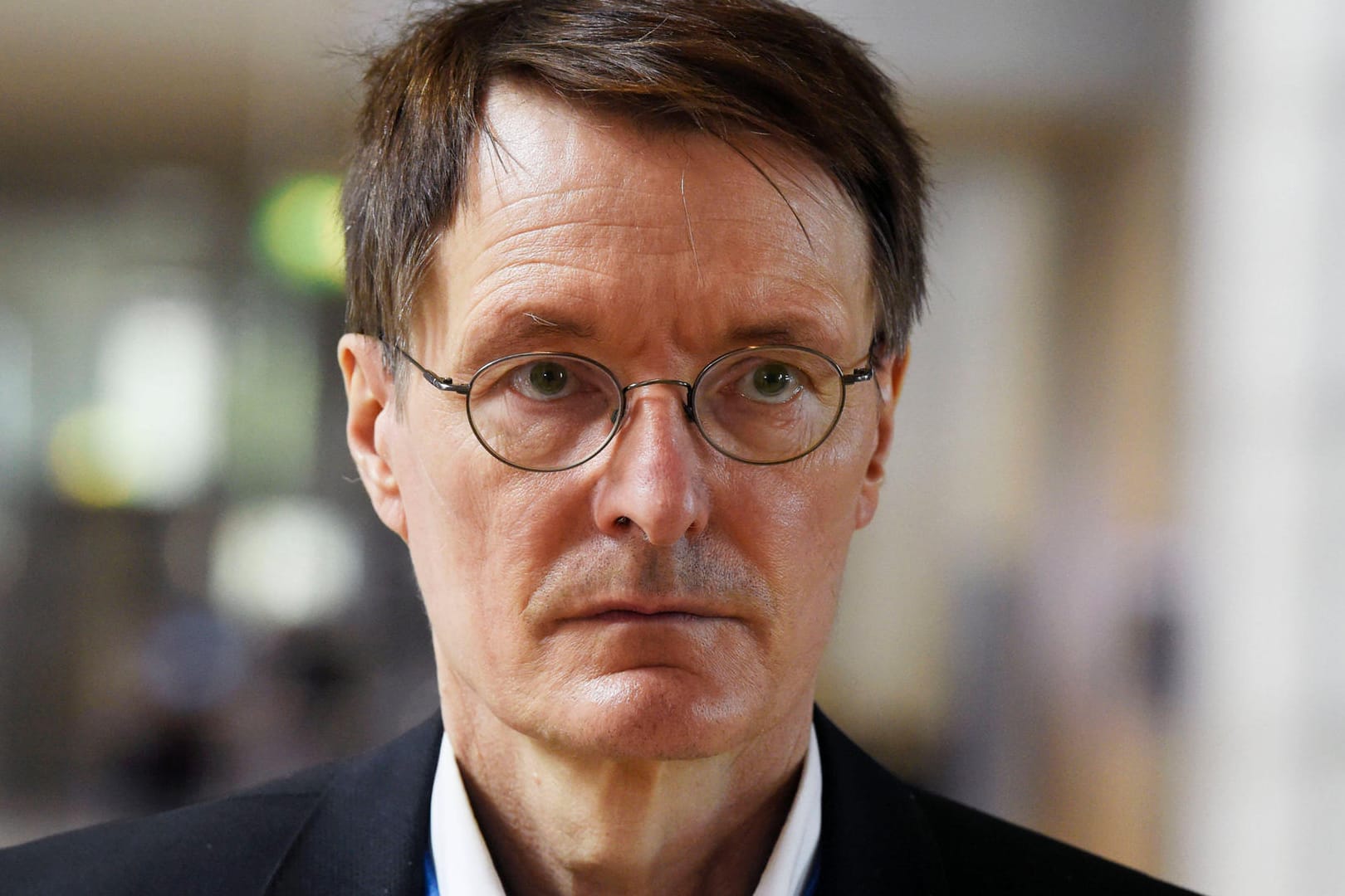 Der SPD-Politiker Karl Lauterbach (Archivbild). Sein Privatwagen wurde am Freitag mit Farbe übergossen.