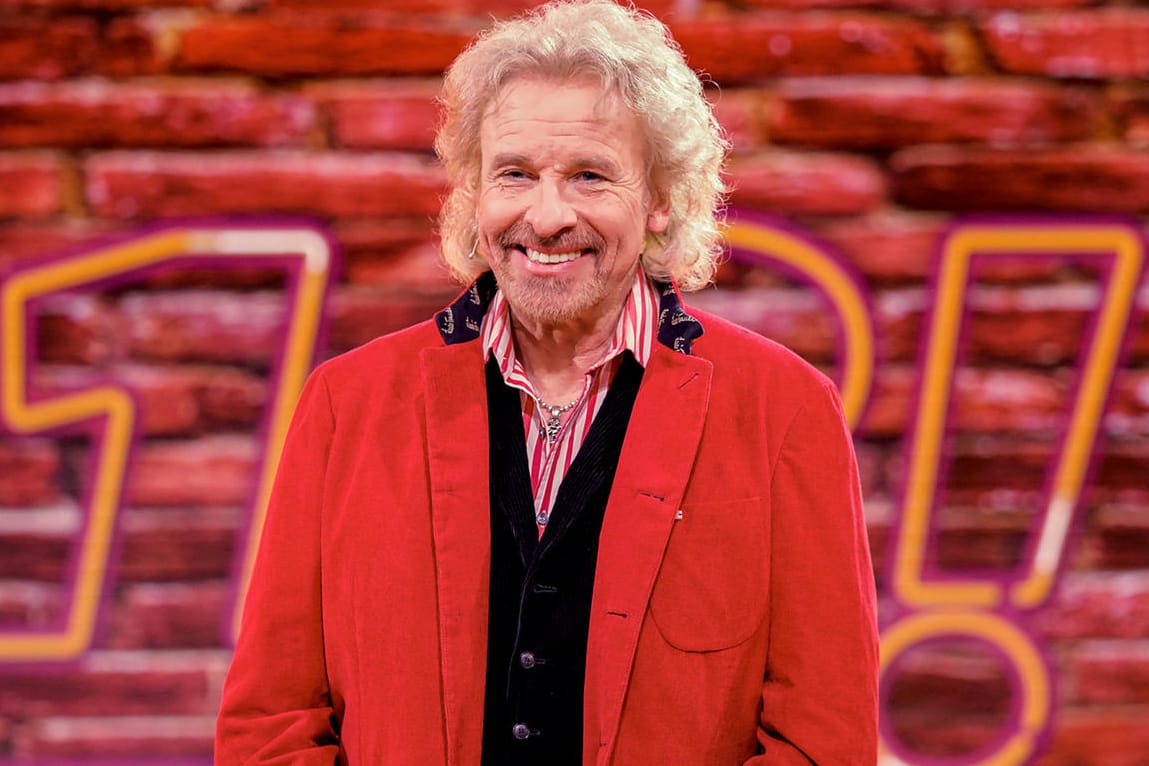 Thomas Gottschalk: Der Showmaster in seinem Element.