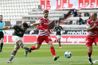 Omar Marmoush: Machte das 1:0 gegen die Würzburger Kickers.