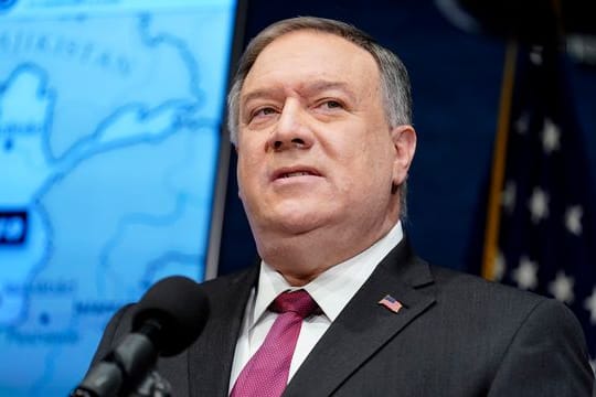 Mike Pompeo war von 2018 bis vergangenen Januar Außenminister des damaligen US-Präsidenten Donald Trump.
