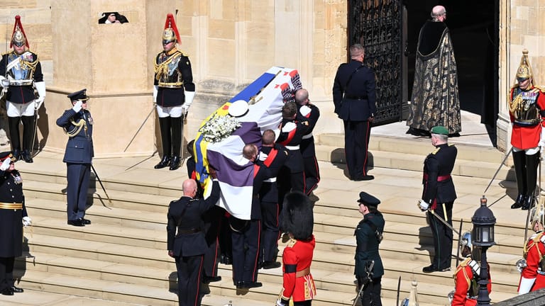 Abschied von Prinz Philip: Die Trauerfeier für den Herzog von Edinburgh fand im kleinen Kreis in Windsor statt.