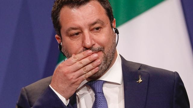 Will mit "erhobenen Hauptes" in den Prozess gehen: Matteo Salvini. Will mit "erhobenen Hauptes" in den Prozess gehen: Matteo Salvini.