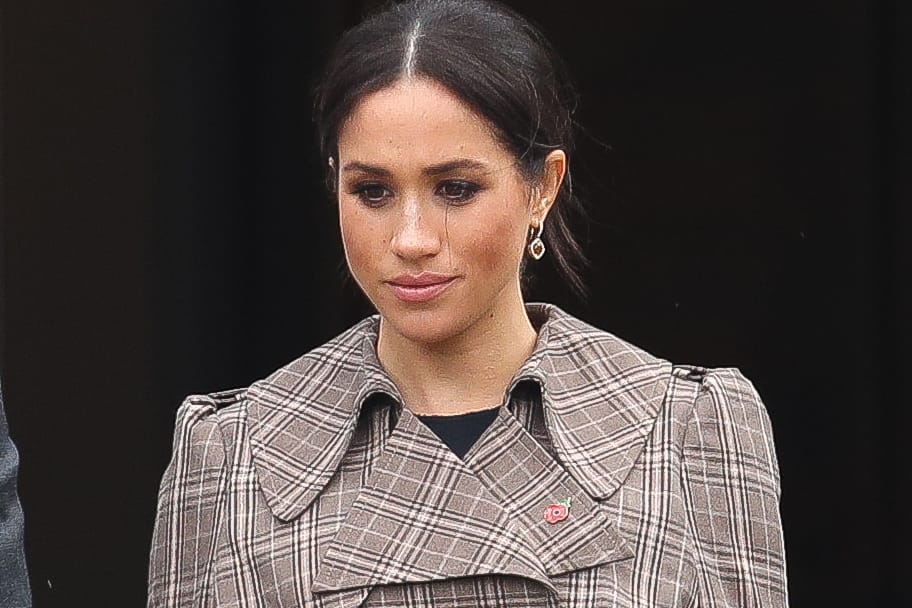 Herzogin Meghan: Die Frau von Prinz Harry blieb der Trauerfeier fern.