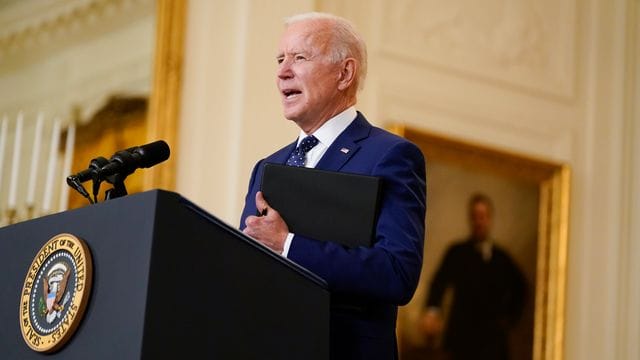 US-Präsident Joe Biden ist erstmals in seiner Amtszeit zum Golfspielen gegangen.