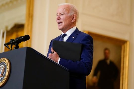 US-Präsident Joe Biden ist erstmals in seiner Amtszeit zum Golfspielen gegangen.