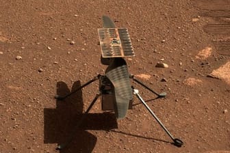Der Mini-Hubschrauber "Ingenuity" auf dem Mars.