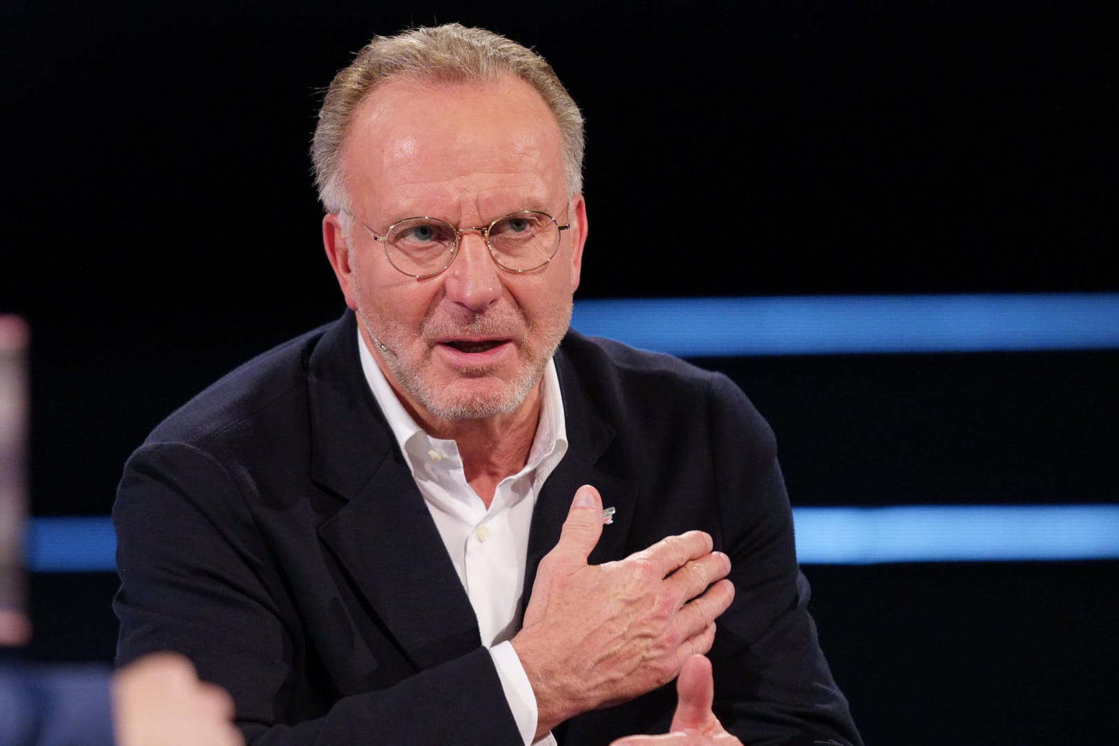 Karl-Heinz Rummenigge: Die Bayern-Bosse sind nicht begeistert vom Flick-Vorstoß.