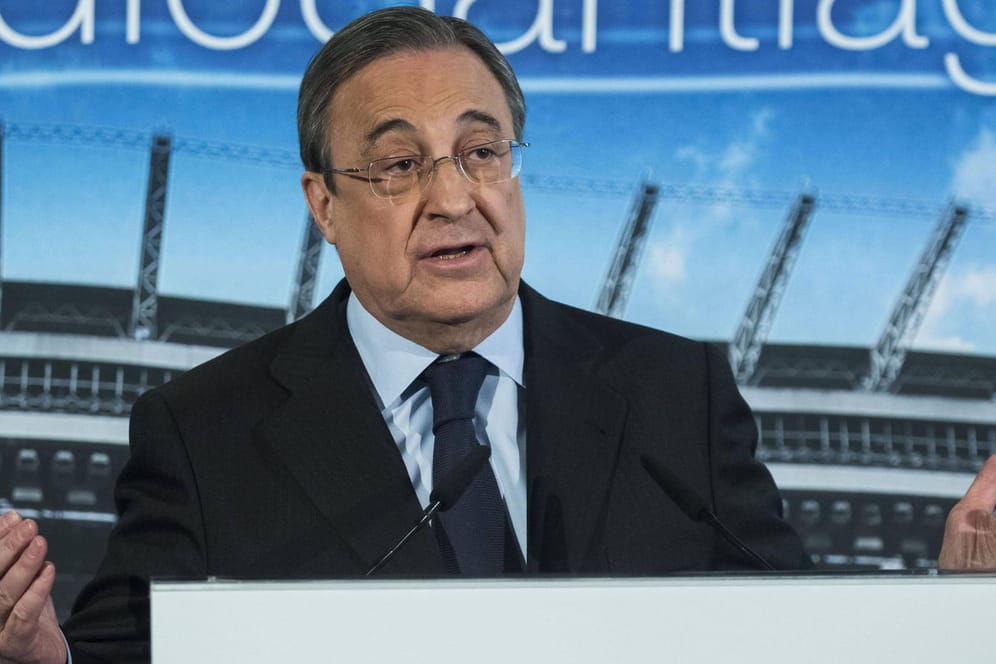 Florentino Perez: Der Präsident von Real Madrid ist der Vorsitzende der "Super League".