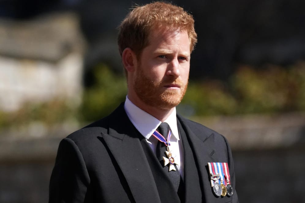 Prinz Harry: Der Royal flog für die Beerdigung seines Großvaters aus seiner Wahlheimat USA nach Großbritannien.