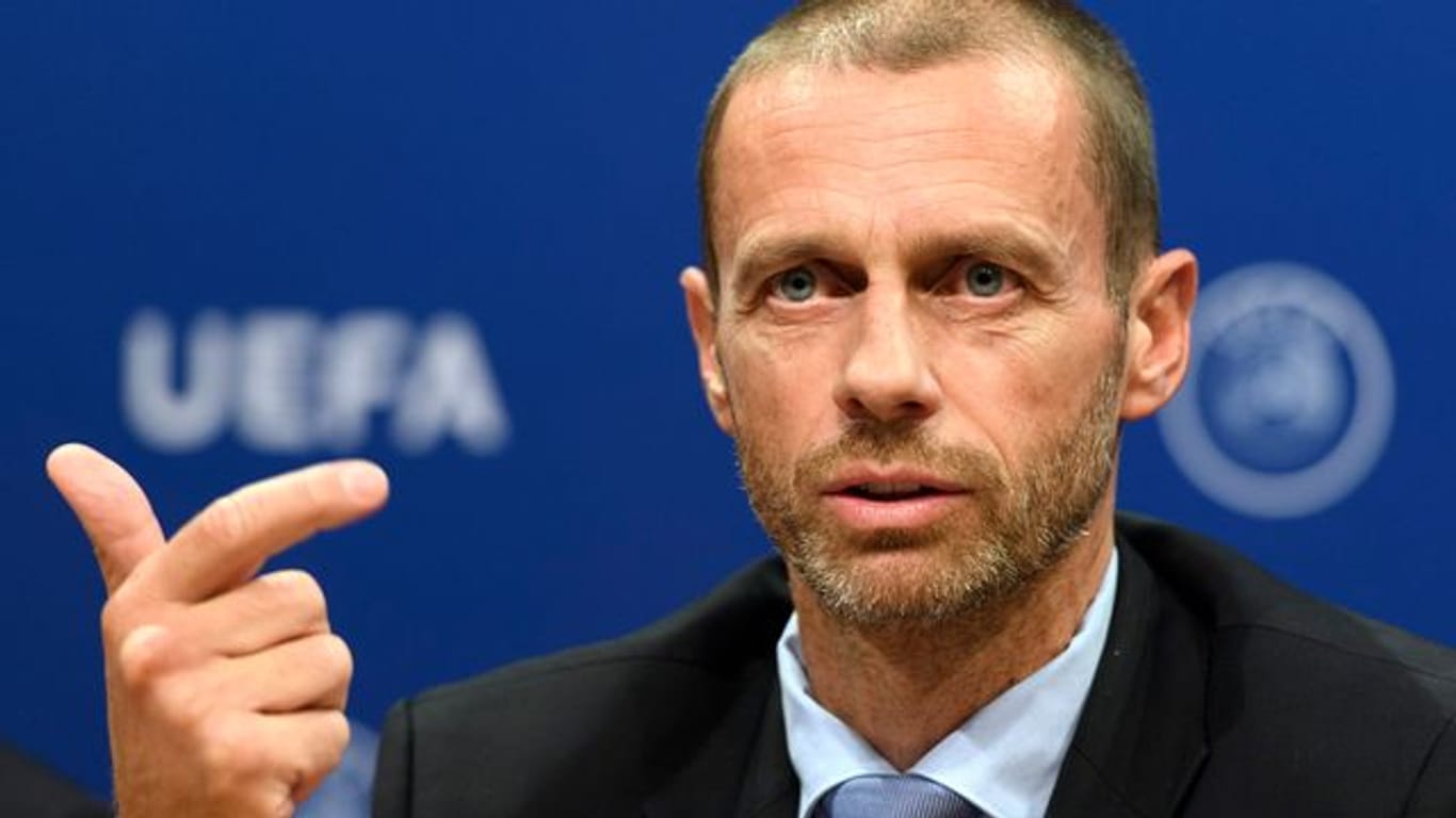 Aleksander Ceferin, Präsident der UEFA.