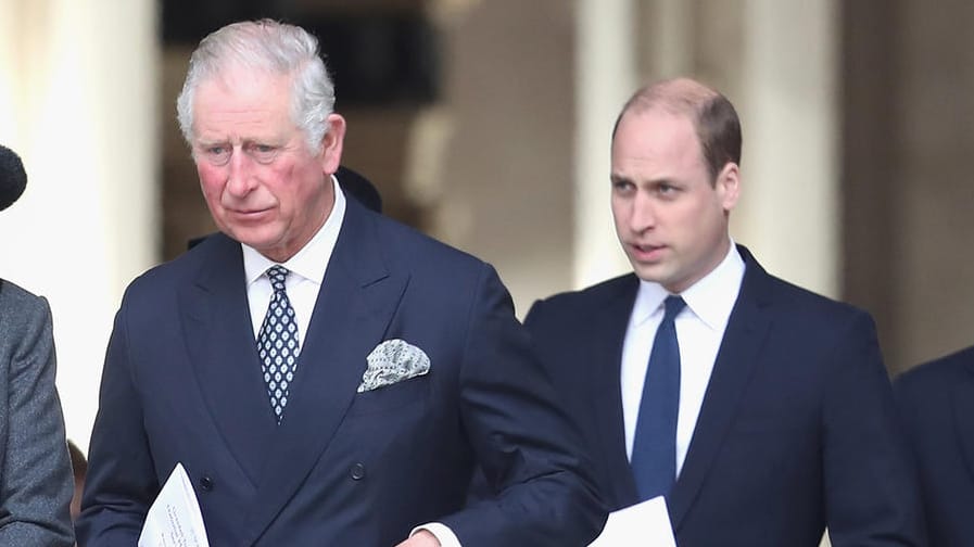 Prinz Charles und Prinz William: Sie besprechen, wie die britische Monarchie in Zukunft aussehen wird.