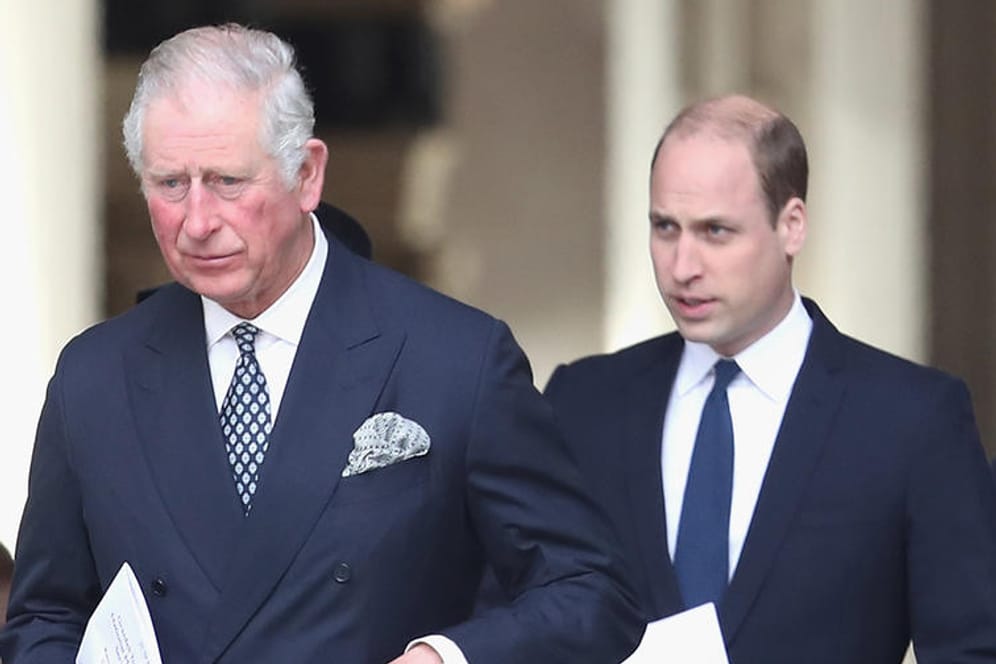 Prinz Charles und Prinz William: Sie besprechen, wie die britische Monarchie in Zukunft aussehen wird.