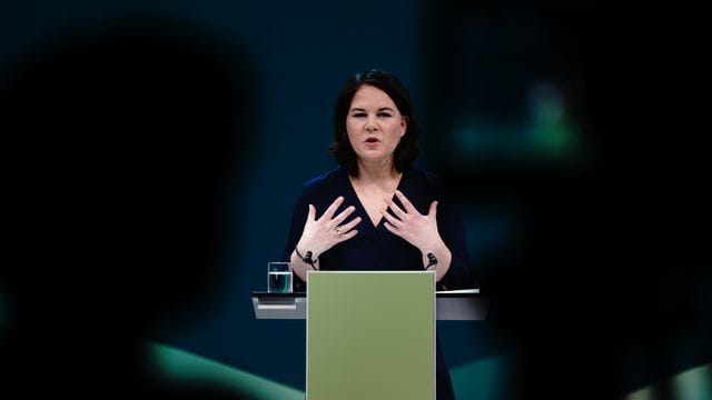 Die Grünen-Vorsitzende Annalena Baerbock