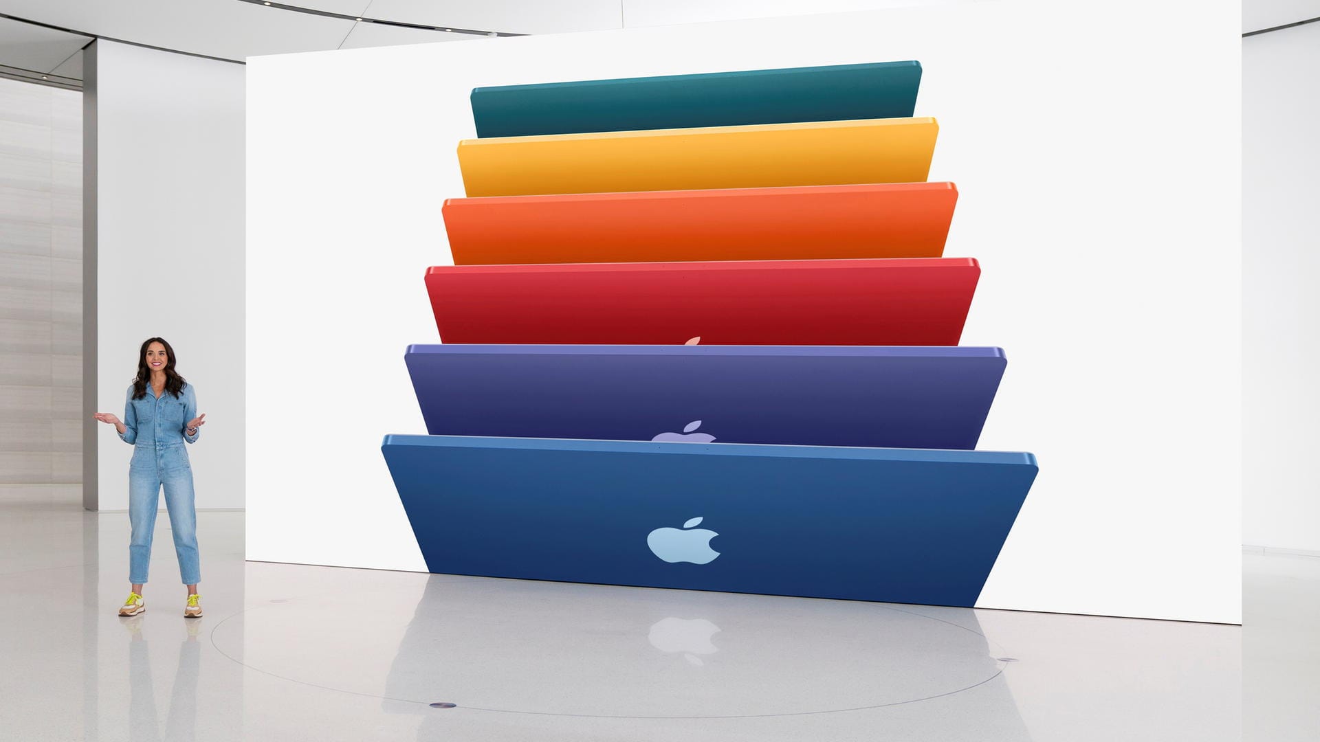 Die neuen iMac sind bunt: Alle Neuigkeiten von Apples Produkt-Show