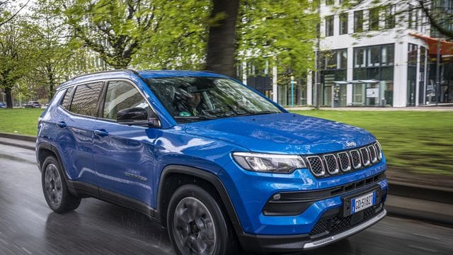 Aufgefrischter Geländewagen: Jeep hat den Compass leicht überarbeitet.