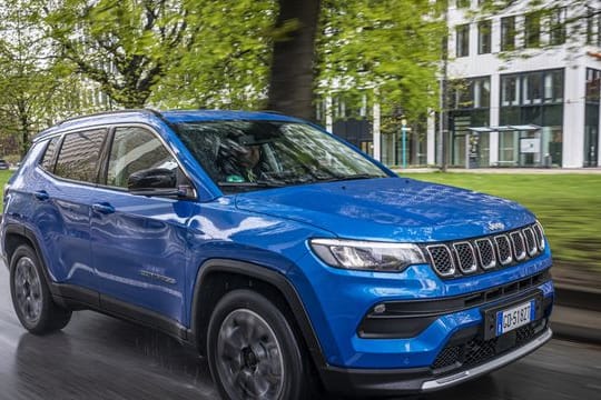 Aufgefrischter Geländewagen: Jeep hat den Compass leicht überarbeitet.