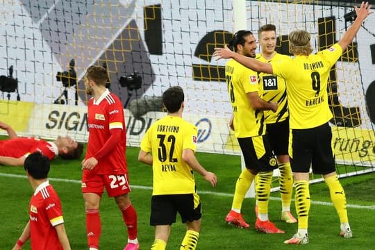 Borussia Dortmund gewann daheim gegen Union Berlin.