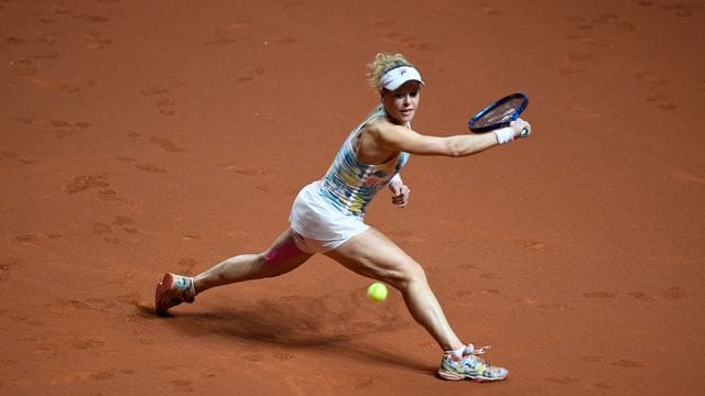 Tut sich ohne Fans schwer: Laura Siegemund.