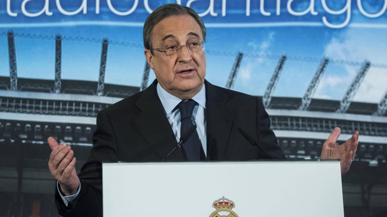 Florentino Perez: Der Präsident von Real Madrid hat die Super League noch nicht aufgegeben.